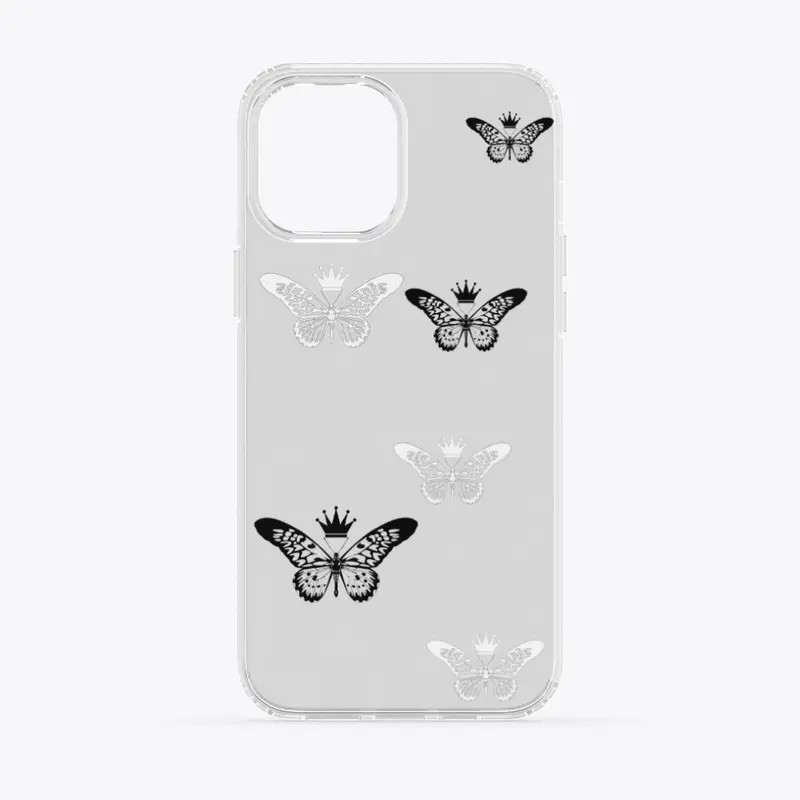 White &amp; Black butterfly case