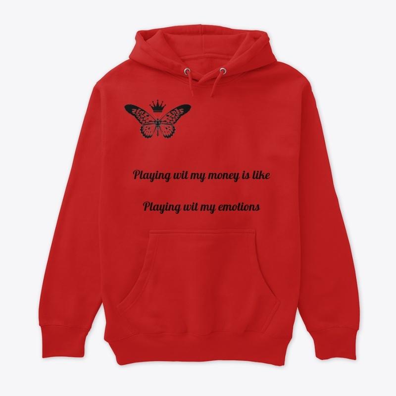 Graphic quote hoodie 